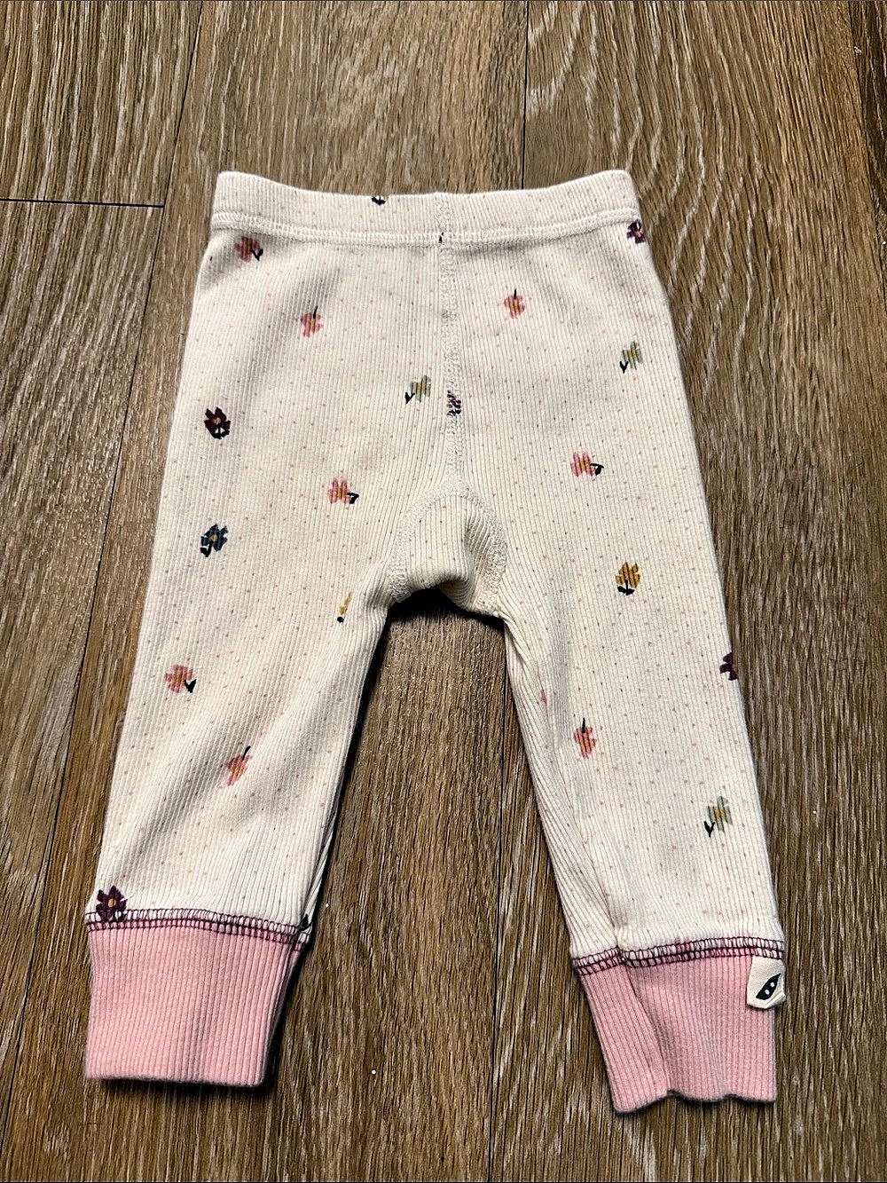 easy peasy Baby 3-6M Floral Footie Pants